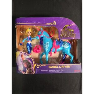 Unicorn Academy, Isabel & River Set with 2 Riding Accessories & Hair Styling
